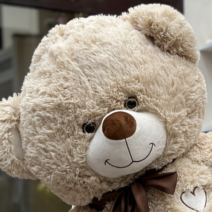 Большой коричневый медведь 140 см