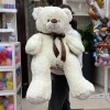 Большой кремовый медведь 120 см