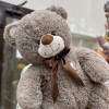 Большой серый медведь 120 см