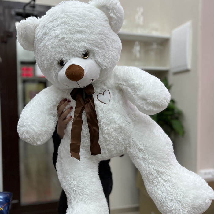 Большой белый медведь 120 см