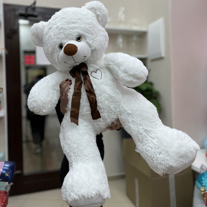 Большой белый медведь 120 см