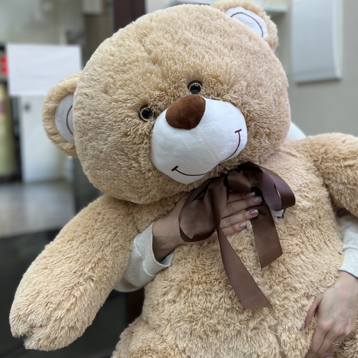 Большой коричневый медведь 150 см