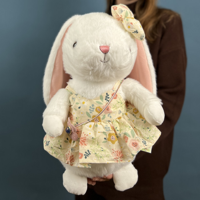 Зайчик в платье 30 см