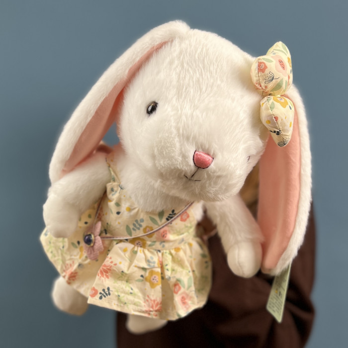 Зайчик в платье 30 см