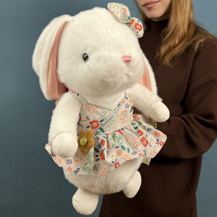 Зайчик в платье 30 см