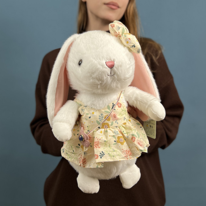 Зайчик в платье 30 см