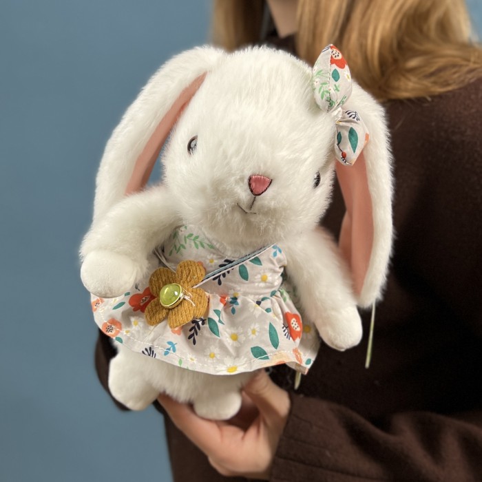 Зайка в платье 22 см