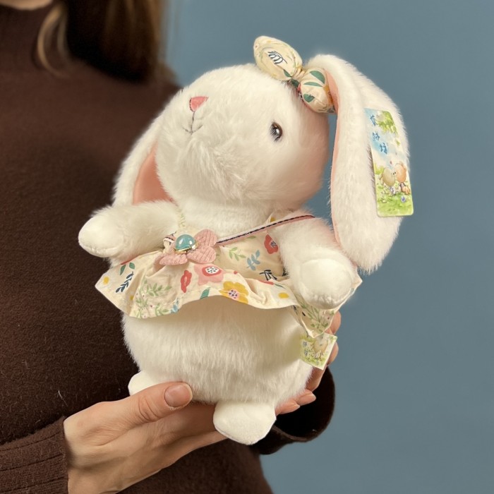 Зайка в платье 22 см