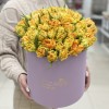51 желтый пионовидный тюльпан Орка в коробке