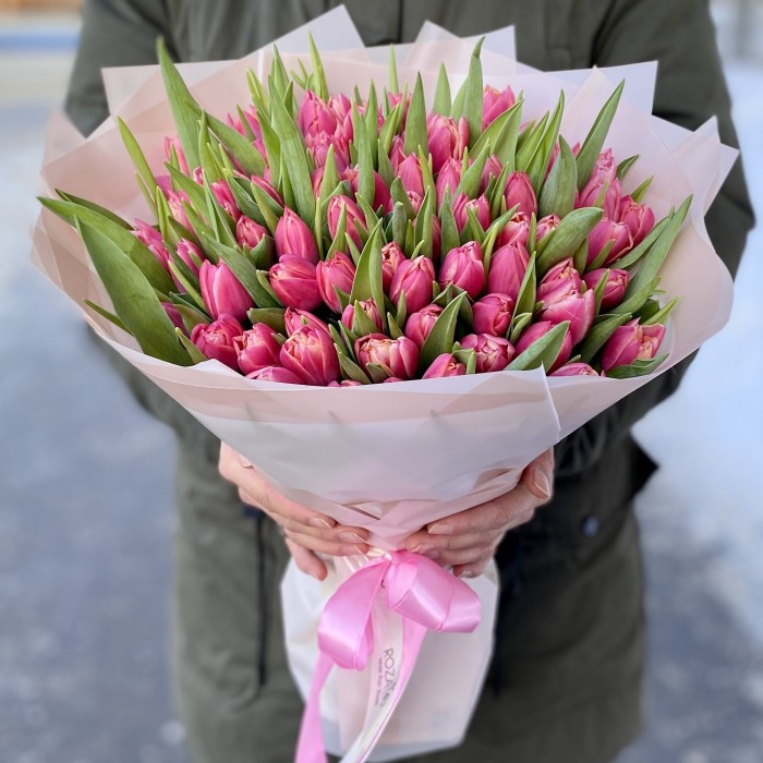 101 пионовидный тюльпан Columbus