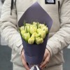 15 кремовых пионовидных тюльпанов Авангард