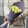 15 кремовых пионовидных тюльпанов Авангард