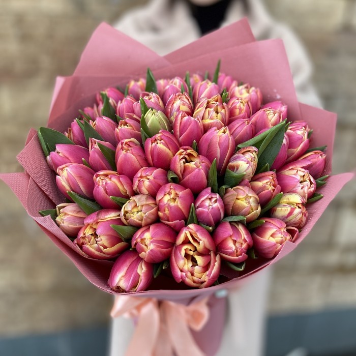 51 пионовидный тюльпан Columbus