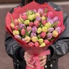 51 пионовидный тюльпан микс