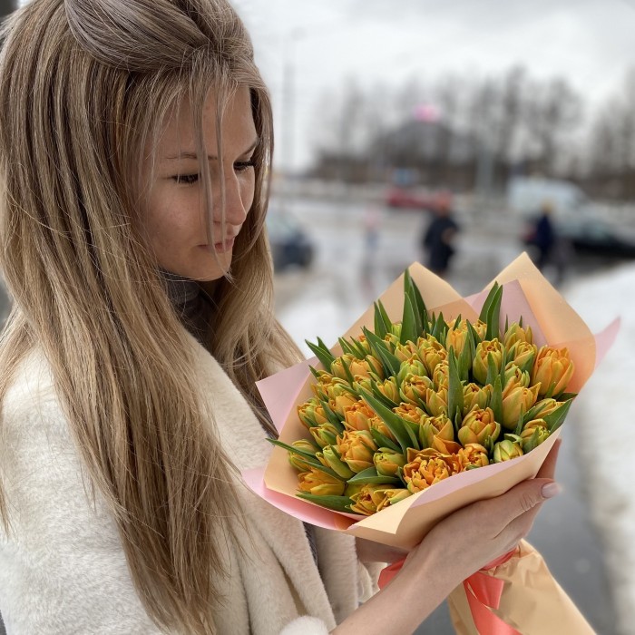 51 оранжевый тюльпан Орка