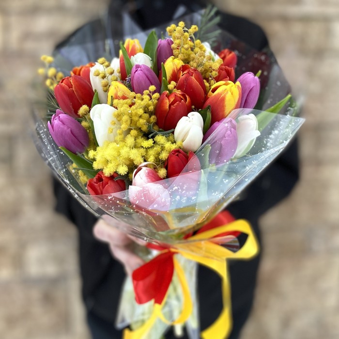 Букет на 8 Марта