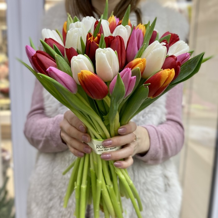 Тюльпаны микс