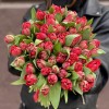 Тюльпаны пионовидные красные