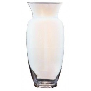 Ваза-амфора d11 h25 cm перламутровый