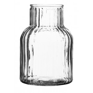 Ваза декоративная с бортиком  d8,5/13,5 h18,5 cm