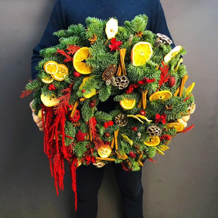 Венок новогодний