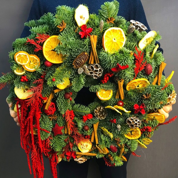 Венок новогодний