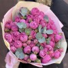 Букет Мисти баблс с эвкалиптом