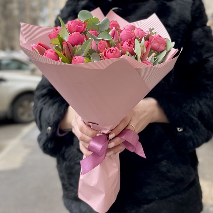 Весенний букет Брусничное варенье