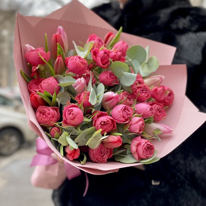 Весенний букет Брусничное варенье