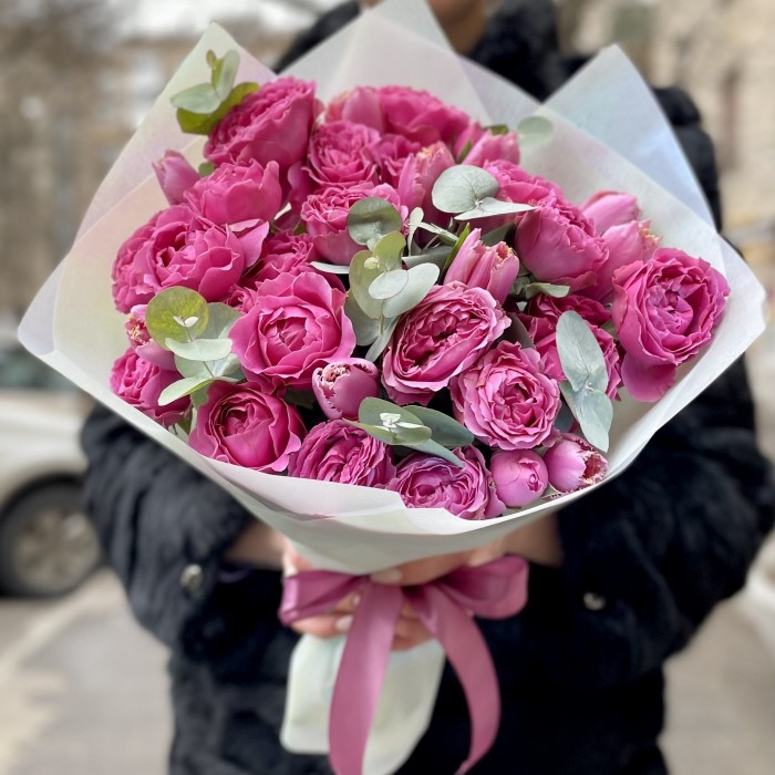 Весенний букет Мисти баблс