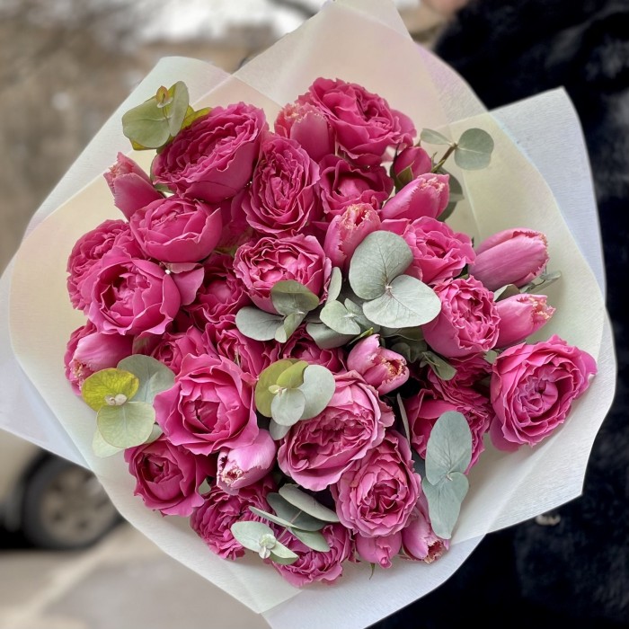 Весенний букет Мисти баблс