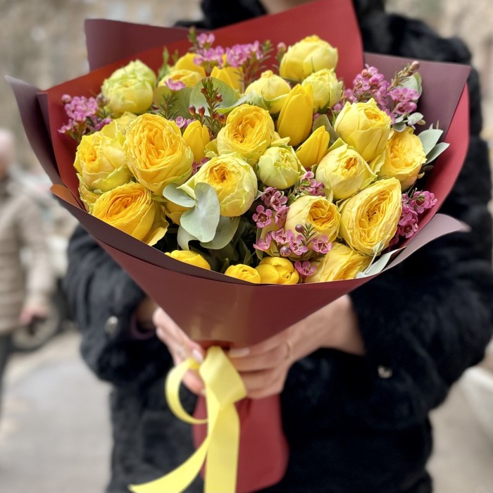 Весенний букет Солнечный день