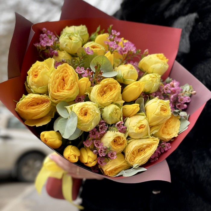 Весенний букет Солнечный день