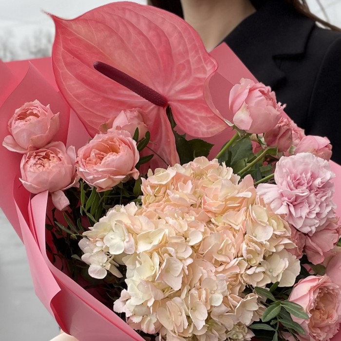 Авторский букет Малиновые сны