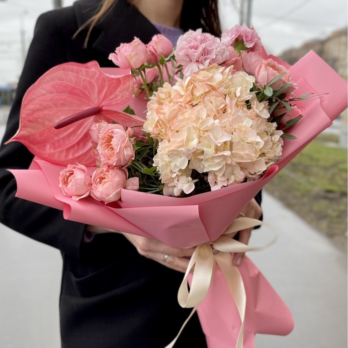 Авторский букет Малиновые сны