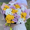 15 хризантем Сантини Летний микс