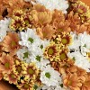 Букет из 15 кустовых хризантем микс