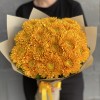 15 оранжевых хризантем