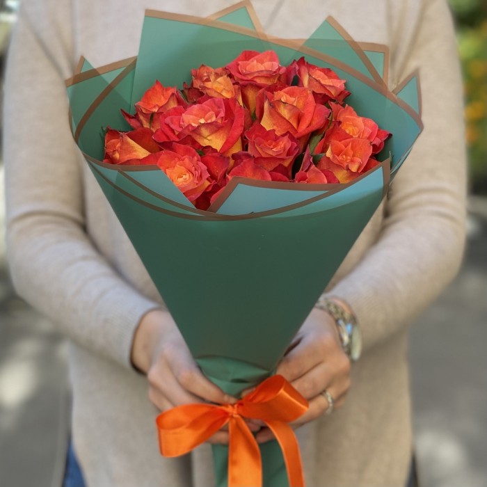 15 роз Лампион