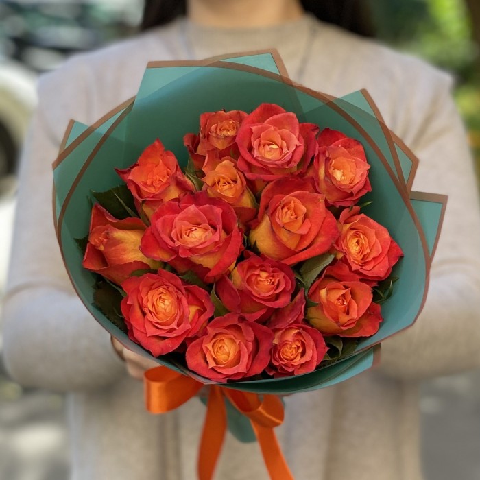 15 роз Лампион