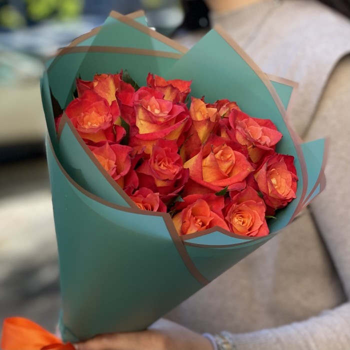 15 роз Лампион