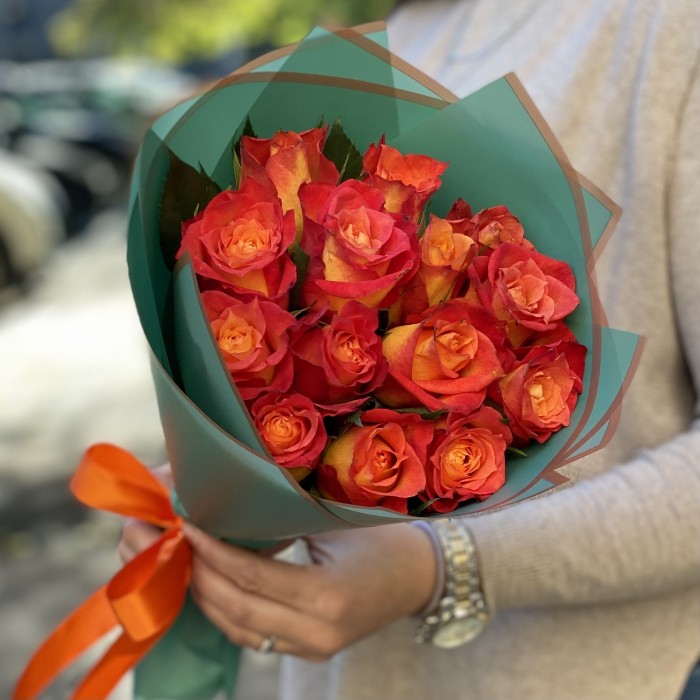 15 роз Лампион