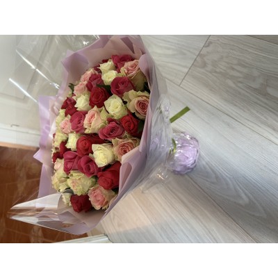 Фото отзыв: Прекрасный букет. Доставлено вовремя!!!