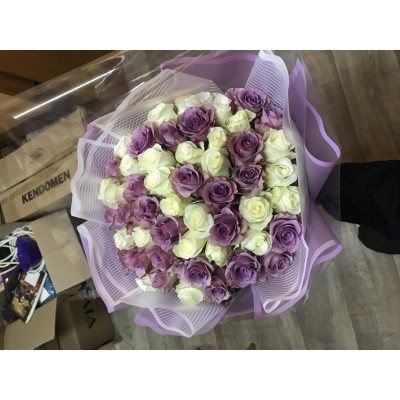 Фото отзыв: Спасибо большое за такой шикарный букет 