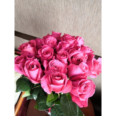 Фото отзыв: Спасибо за отличный сервис, прекрасное качество цветов!!! От начала формирования заказа и до доставки не возникло ни одного вопроса!!!! 