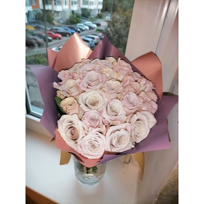 Фото отзыв: Прекрасные букеты! Доставили в срок! Все понравилось! Спасибо! 