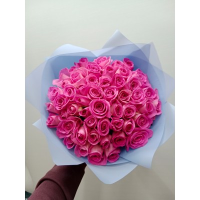 Фото отзыв: Являюсь постоянным клиентом данного магазина, очень качественные и шикарные цветы.<br />
Букет просто волшебный, спасибо огромное флористам и всей Вашей команде.