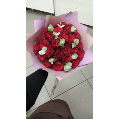 Фото отзыв: Спасибо большое за прекрасные цветы. Имениннице все очень понравилось!