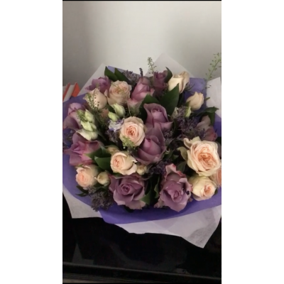 Фото отзыв: Спасибо огромное! Именинница очень сильно умилялась нежности букета и была очень довольна! 