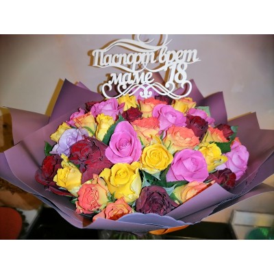 Фото отзыв: Прекрасные букеты! Доставили в срок! Все понравилось! Спасибо! 